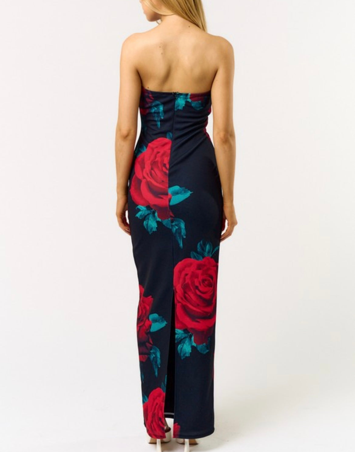 Rose Tube Maxi Dress